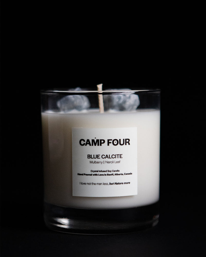 Camp Four 9 oz Crystal Infused Candle - Jolene's Tea House